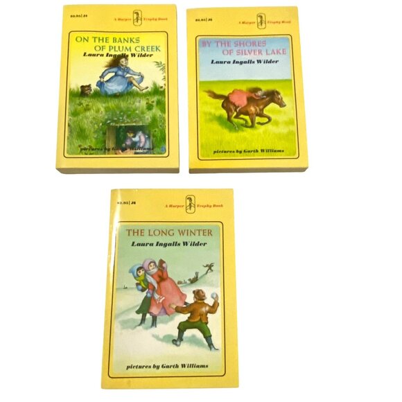 Laura Ingalls Wilder Little House Books Box Set Yellow Paperback Middle Grade - Picture 8 of 14